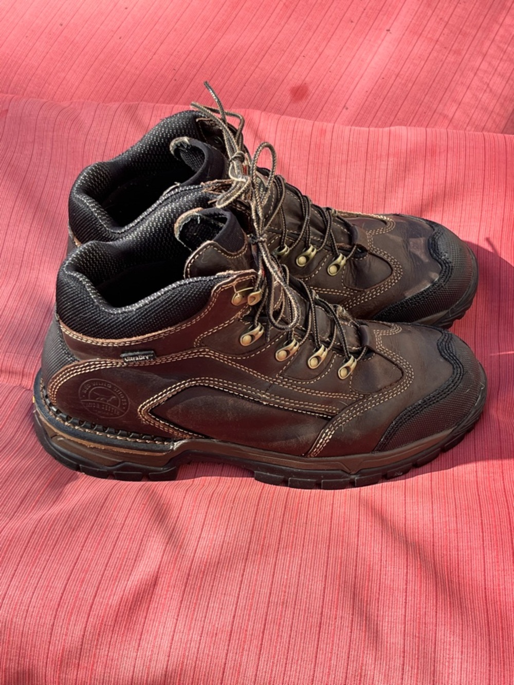 Red Wing Irish Setter Shoes Leather Work Boots Men’s Size 12
